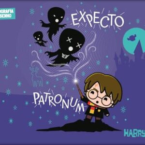 Jandaia - Caderno Espiral Cartografia 275x200mm CD 96Fls Harry Potter Fundo Roxo FSC (CDs)