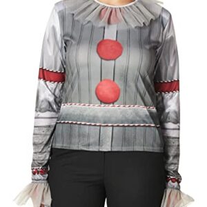 Rubie's Top e maquiagem feminina do filme IT Chapter 2 Pennywise, Conforme mostrado., Small (CDs)