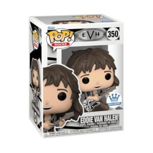 Funko Pop! Rocks: Eddie Van Halen com a loja de guitarra exclusiva (Discos de Vinil)