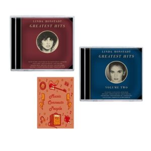 Linda Ronstadt CD: Greatest Hits Volume 1 and Volume 2 + Including Bonus Art Card (CDs)