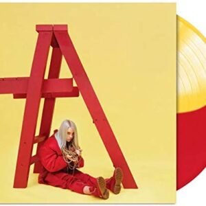 Don't Smile At Me Exclusive Limited Edition Red Yellow Split Colored Vinyl LP - Billie Eilish (Discos de Vinil)
