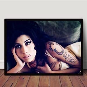 Quadro/Poster C Moldura Amy Winehouse P2614 (CDs)