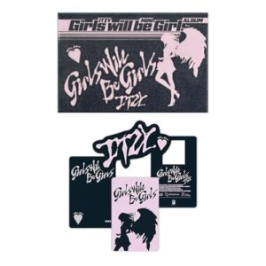 ITZY - [Girls Will Be Girls] (PLATFORM ALBUM_POCAALBUM B Ver.) Out Box + QR Card + Logo Magnet + Photocard Set + 2 Pin Badges + 4 Extra Photocards - ITZY (CDs)