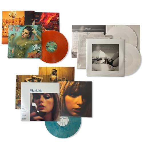 Taylor Swift's Recent Records: Midnights / Tortured Poets Department / Life Of A Showgirl - Taylor Swift (Discos de Vinil)