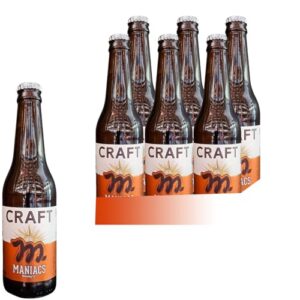 Kit c/ 6und Cerveja MANIACS CRAFT LAGER 355ml (Cervejas)