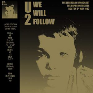 U2 - WE WILL FOLLOW: LIMITED EDITION ON INCA GOLD SWIRL VINYL (Discos de Vinil)