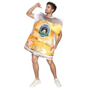 EraSpooky Fantasia masculina de cerveja divertida para adultos Oktoberfest Stein Ale (Cervejas)