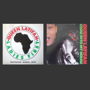 LADIES FIRST (FEAT. MONIE LOVE) / COME INTO MY HOUSE (RED 18cm /REISSUE) - Queen Latifah (Discos de Vinil)