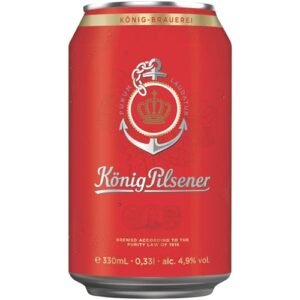 Cerveja alemã König Pilsener - Fardo com 24 latas de 330ml (Cervejas)
