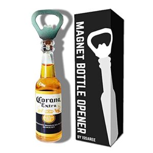 Abridor de garrafa de cerveja magnético figura bar geladeira decoração exclusiva coleção de presentes de aniversário (Corona Extra) (Cervejas)