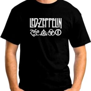 Camiseta banda Led Zeppelin (CDs)