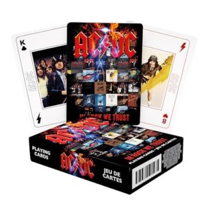 Aquarius AC/DC in Rock We Trust Playing Cards - AC/DC (CDs)