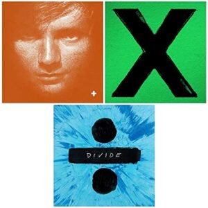 Ed Sheeran Vinyl Collection: "+" Plus (Orange Vinyl) / "÷" Divide (Deluxe Edition) / "x" Multiply (Discos de Vinil)