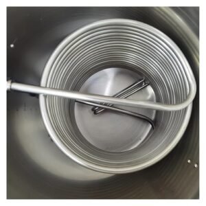 Fabricação caseira de cerveja 50ft(15.2M) Heat Exchange Recirculating Mash System(HERMS) Coil 10"/12" Diameter 1/2"OD Tubing 304SS Tank Chiller Acessórios para vinho(10 inch Male) (Cervejas)