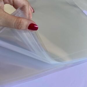 50 Plásticos Externos para LPs Discos de Vinil Grossos Translúcidos Cristalinos Comporta Capa Gatefold - Plástico Externo para Disco de Vinil (Discos de Vinil)