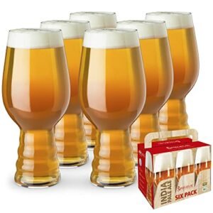 Spiegelau Copos de cerveja IPA, copo europeu para cervejas artesanais, coquetéis, refrigerantes, bebidas geladas, smoothies, milkshakes, copos de cozinha, acessórios de bar doméstico 20 ml, conjunto (Cervejas)
