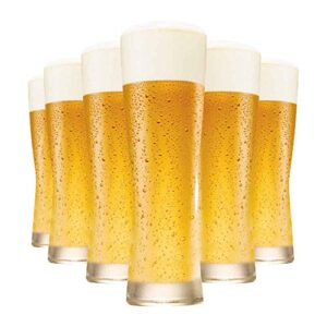 Ruvolo, Jogo de Copo Weiss Polite M, Copo de Cerveja, Copo de Vidro 6 pcs 430ml (Cervejas)