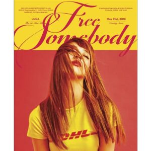 F(X) LUNA - [FREE SOMEBODY] 1st Mini Album CD+48p Photo Book+1p Photo Card K-POP Sealed - LUNA (CDs)