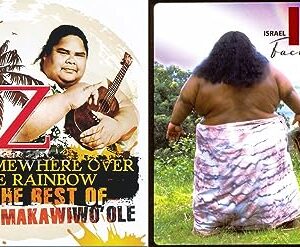 Generic Israel Kamakawiwo'ole Best Hawaiian Vocal Ukulele 2-Pack: Somewhere Over The Rainbow Best Of + Facing Future (CDs)