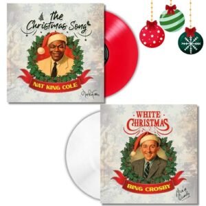 Two Legendary Holiday Albums White Christmas by Bing Crosby & The Christmas Song by Nat King Cole The Best Merry Christmas Songs 30+ Hits - Nat King Cole & Bing Crosby (Discos de Vinil)