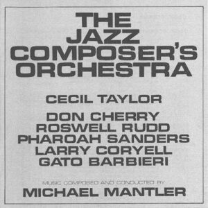 Jazz Composer's Orchestra - Michael Mantler / Jazz Composer S Orchestra Of America (CDs)