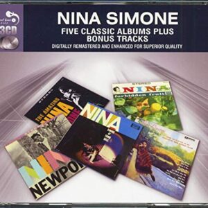 Nina Simone Five Classic Albums Pus Bonus Tra novo lacr orig (CDs)
