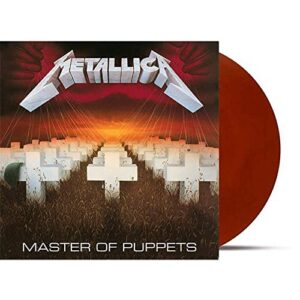 Master Of Puppets - Exclusive Limited Edition Battery Brick Red Colored Vinyl LP - Metallica (Discos de Vinil)