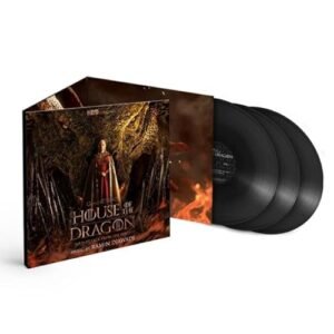 Ramin Djawadi - House Of The Dragon: Season 1 OST Exclusive Limited Edition Black Color Vinyl 3x LP Record (Discos de Vinil)