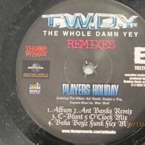 Player's Holiday - T. W. D. Y. (Discos de Vinil)