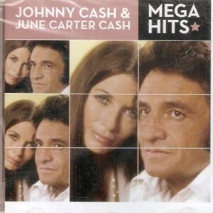 JOHNNY CASH & JUNE CARTER CASH - MEGA HITS - JOHNNY CASH & JUNE CARTER CASH (CDs)