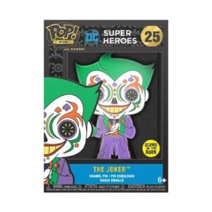 Funko Pop! Pin: DC Comics Dia De Los DC - The Joker Glow in The Dark (Bonecos)
