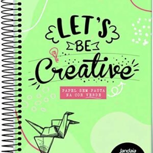 Caderno Espiral COLLEGE 177X242MM CD Verde 80FLS FSC Jandaia Arts (CDs)
