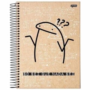 CADERNO ESPIRAL UNIV CD 1X1 80FLS FLORK FSC - JANDAIA - 72997-24 - JANDAIA (CDs)