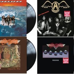 Albums Collection 1973-1976: Aerosmith + Get Your Wings + Toys In The Attic + Rocks (180g Editions 4-Pack) - Aerosmith (Discos de Vinil)