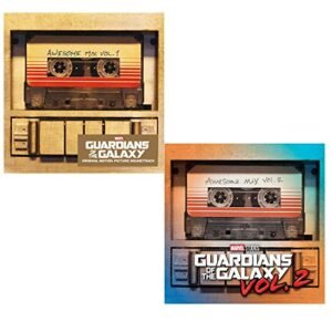 Guardians Of The Galaxy Vol. 1 and Vol. 2 - Movie Soundtrack Bundling 2 CDs (CDs)