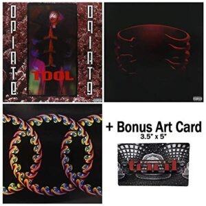 Tool: Vinyl Record Collection - 3 Albums (Opiate / Undertow / Limited Edition Full Color Holographic Picture Disc Lateralus) + Bonus Art Card (Discos de Vinil)