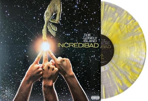 The Lonely Island Vinyl, Incredibad Clear w/ Yellow Splatter Record 2LP - The Lonely Island (Discos de Vinil)