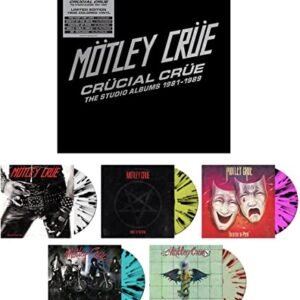 Crücial Crüe - The Studio Albums 1981-1989 (Limited Edition LP Box) [Vinyl] Mötley Crüe - Motley Cr?e (Discos de Vinil)