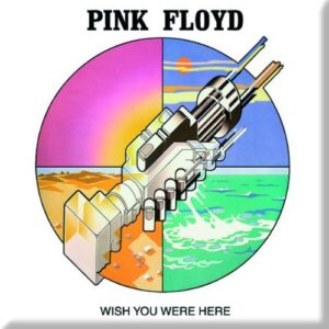 Pink Floyd Wish You were Here Ímã de geladeira com tampa LP (CDs)