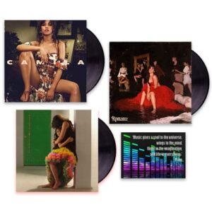 Camila Cabello 3 Vinyl Studio Albums Collection: Camila / Romance / Familia / + Including Bonus Art Card (Discos de Vinil)