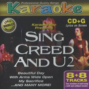 Karaoke Bay - Sing CREED and U2, CD+G, 8+8 tracks (CDs)