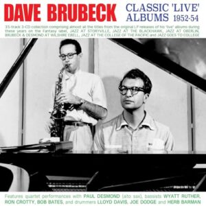 Classic Live Albums 1952-54 - Brubeck, Dave (CDs)
