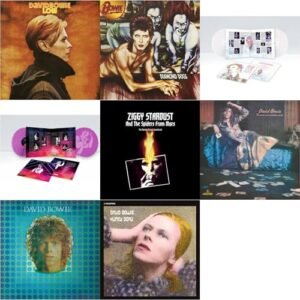 Low (2017 Remaster) & Diamond Dogs (2016 Remastered Version) & Live Los Angeles 1974 (White LP Vinyl/Limited) & Live In Rio 1990 (Pink LP Vinyl/180G/Limited) & Ziggy Stardust & The Spiders From Mars (Discos de Vinil)