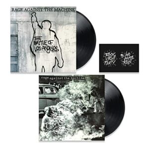 Rage Against The Machine Vinyl Collection: Original Debut Album (Self-Titled) / Battle Of Los Angeles + Including Bonus Art Card (Discos de Vinil)
