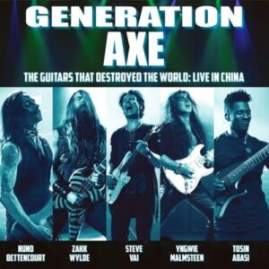 Generation Axe - The Guitars That Destroyed The World Live In China - GENERATION AXE (CDs)