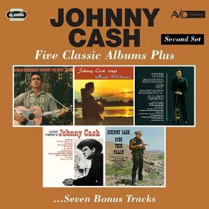 SONGS OF OUR SOIL / SINGS HANK WILLIAMS / SOUND OF JOHNNY CASH / NOW HERE'S JOHNNY / RIDE THIS TRAIN (CDs)