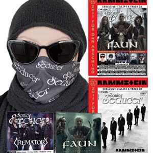 Sonic Seducer 05/2022 mit stilvoller Mund-Nasen-Abdeckung: + Sonic Seducer 05/2022, 2CDs: exkl. Faun "Pagan - CD + RAMMSTEIN 7 Seiten, The Cure + Soft ... Lord Of The Lost + Goethes Erben + Crematory (CDs)