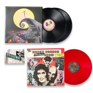Halloween Vinyl Collection: Rocky Horror Picture Show (RED Vinyl Edition) / Nightmare Before Christmas / + Including Bonus Art Card (Discos de Vinil)