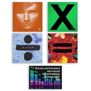 Ed Sheeran 4 CD Studio Albums / + / x / ÷ / = / with Bonus Art Card (CDs)