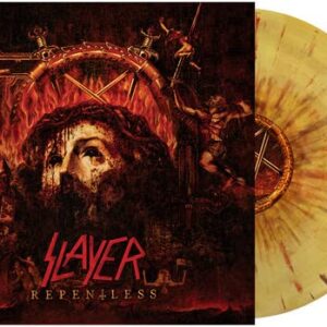 Repentless (IEX) (Beer Mustard Swirl w/ Red & Brown Splatter) (Colored Vinyl, Red, Brown, Limited Edition, Indie Exclusive) - Slayer (Discos de Vinil)